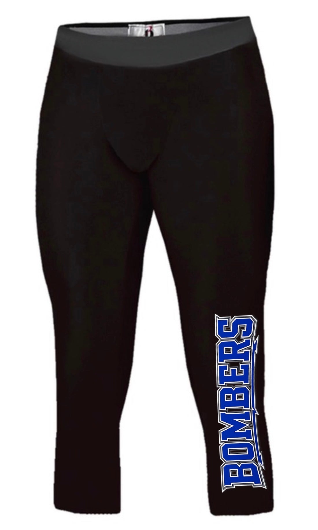 Bombers compression leggings, calf length - 041