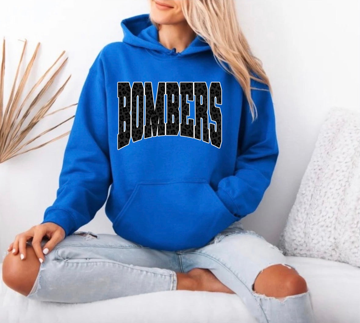 Bombers black cheetah design - tshirts, sweatshirts, hoodies - 022