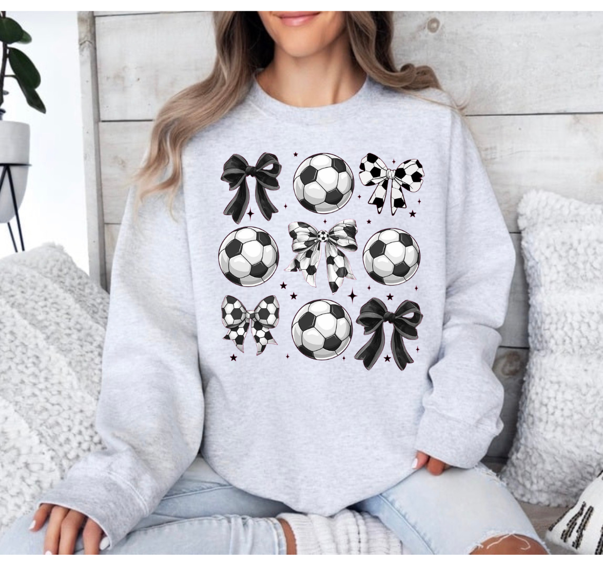 Soccer bows shirt