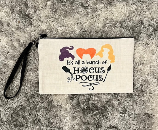 Hocus pocus pouch/wristlet