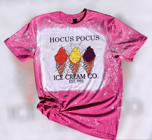 Hocus pocus ice cream tshirt