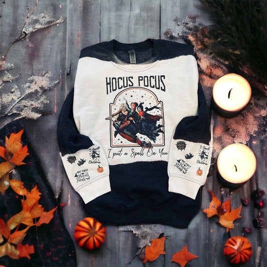 Hocus pocus bleached sweater